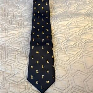 Vintage Pierre Cardin Dark Navy Men’s Tie EUC